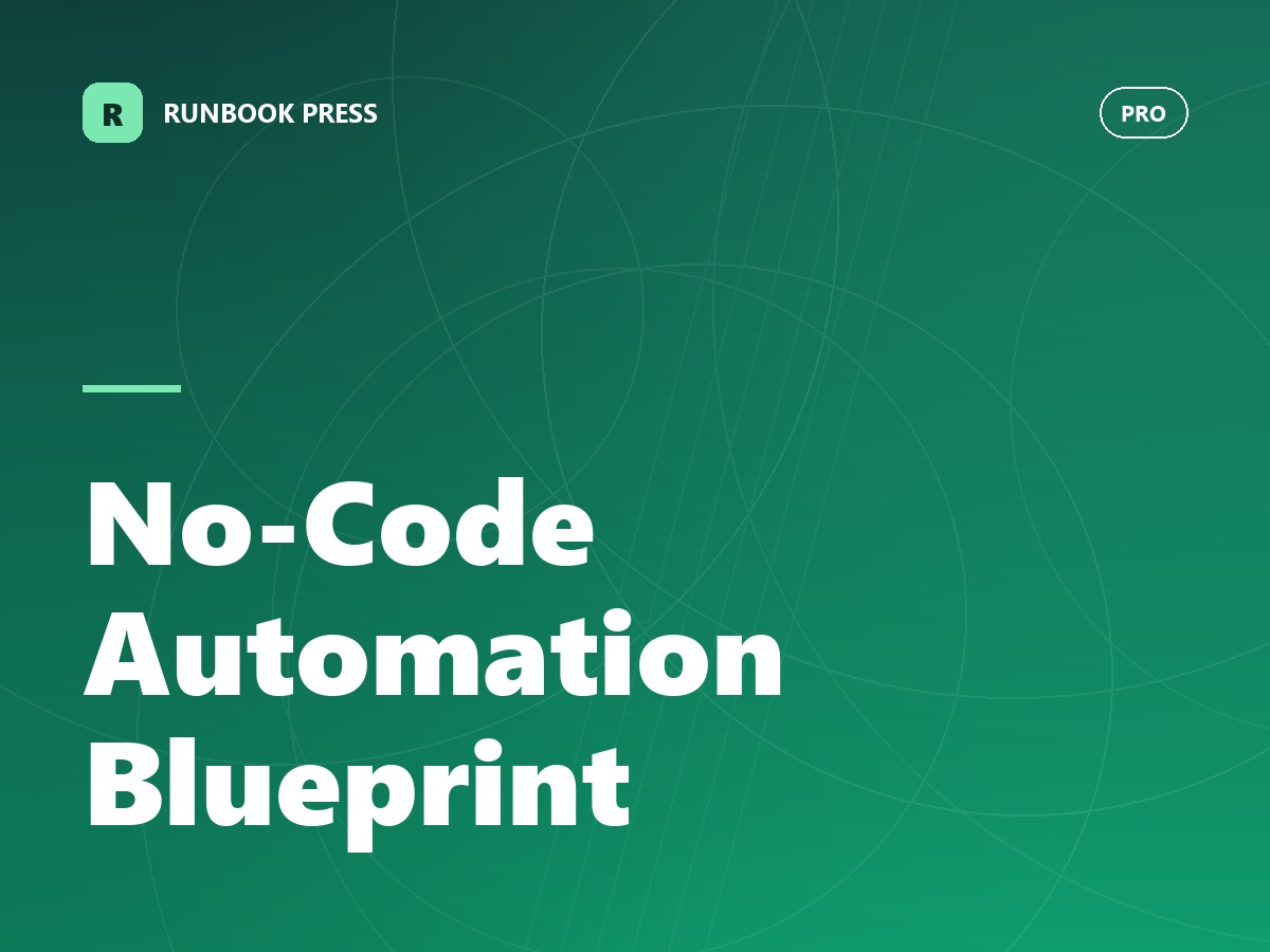 No-Code Automation Blueprint